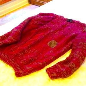 - Vintage mens sweater handmade Peter England